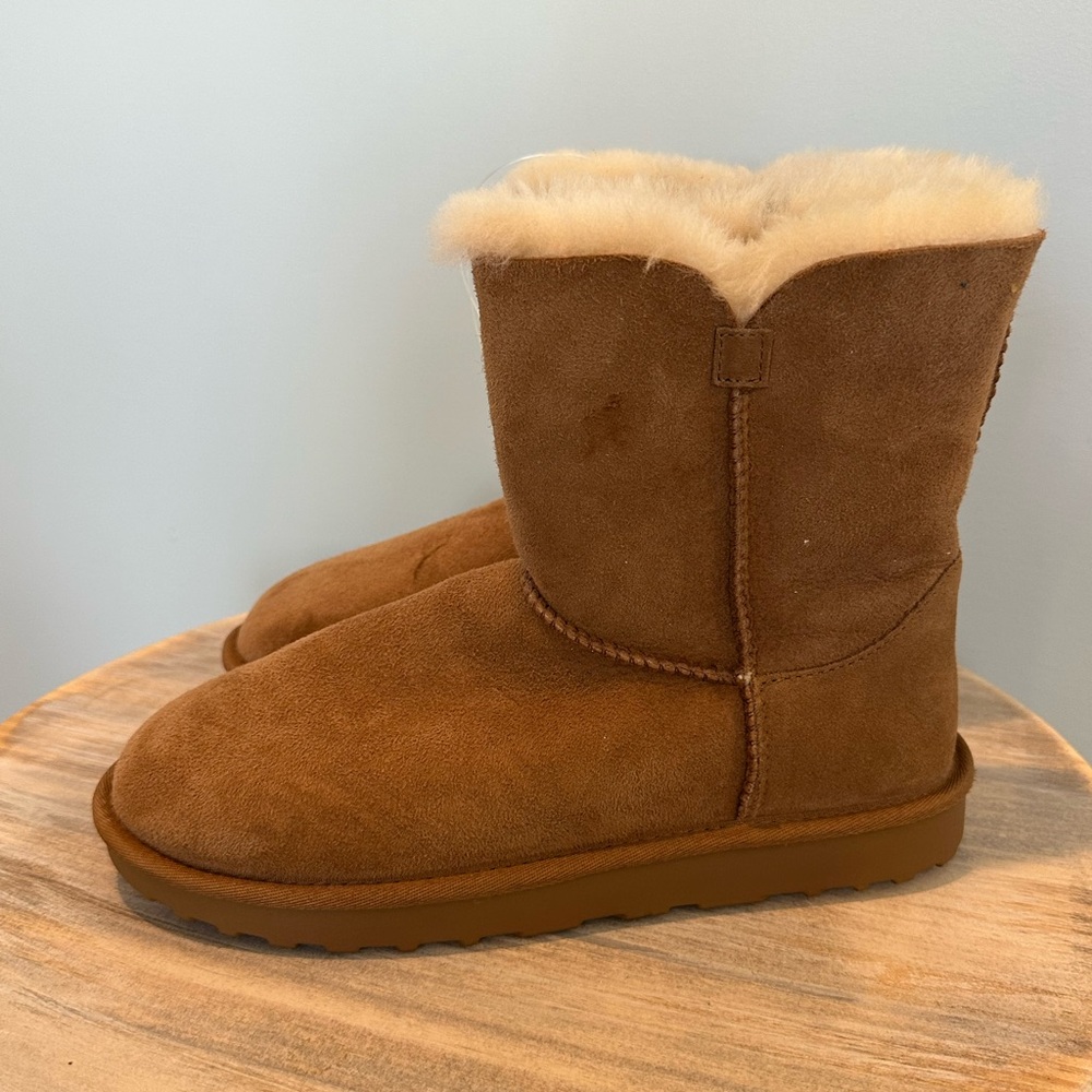 Brown Sherpa Boots Size 9